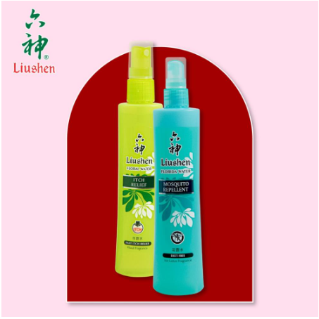 Combo Chai Xịt Chống Muỗi Và Xịt Chống Ngứa Liushen Dung Tích 80ml