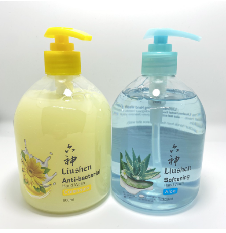Nước Rửa Tay Liushen Thảo Mộc Diệt Khuẩn 500ml