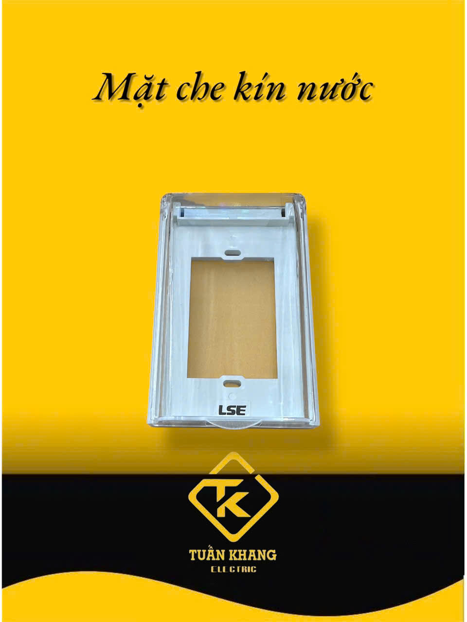 MẶT CHE MƯA KÍN NƯỚC CHO Ổ CẮM